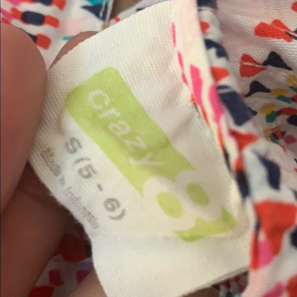 💕Crazy 8 Girl Crop Top - Picture 5 of 5